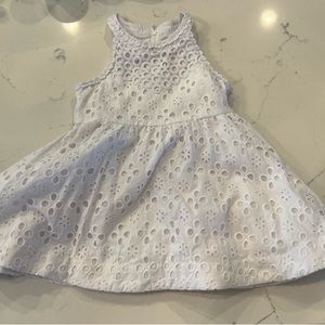 Lilly Pulitzer Kinley Eyelet Dress 3T
